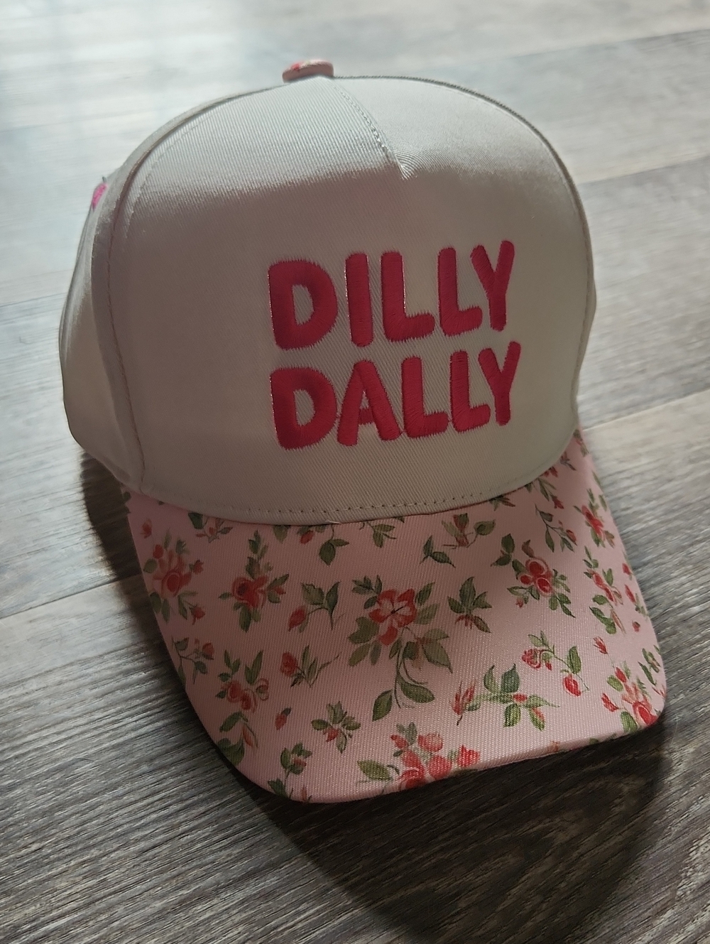 NWOT Dilly Dally Trucker Hat